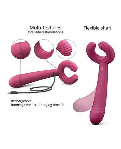 Love to Love Please Me Multi-Play Vibrator - Plum Star