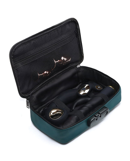 Dorcel Lockable Discreet Box - Luxury Green