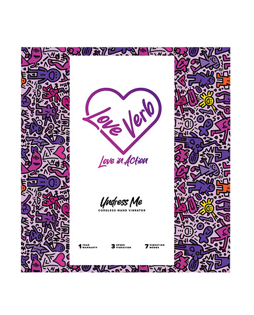 Love Verb Undress Me Copper-Infused Wand - Lilac