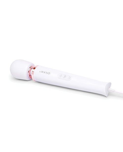 Le Wand Powerful Plug-In Vibrating Massager - White