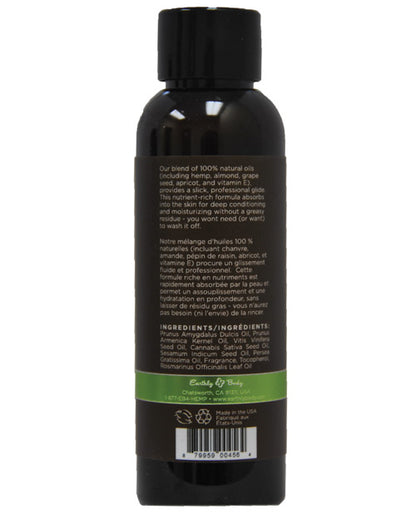 Earthly Body Massage & Body Oil - 2 oz Naked in the Woods