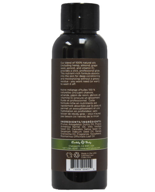 Earthly Body Massage & Body Oil - 2 oz Guavalava