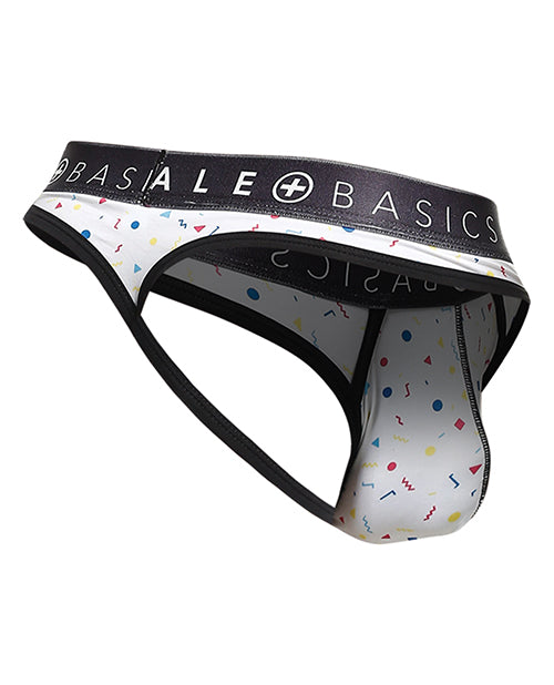 Male Basics Sexy Pouch Thong Confetti MD