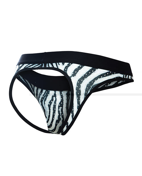 Male Basics MOB Aero Jock Zebra SM
