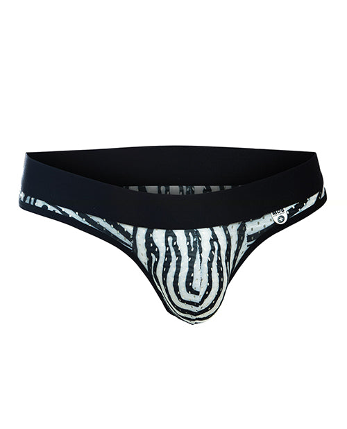 Male Basics MOB Aero Jock Zebra SM
