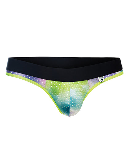 Male Basics MOB Aero Jock Green Dye LG