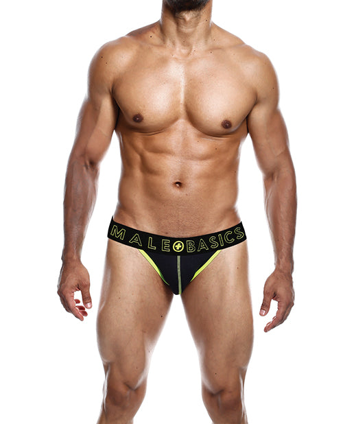 Male Basics Neon Jockstrap Neon Yellow SM