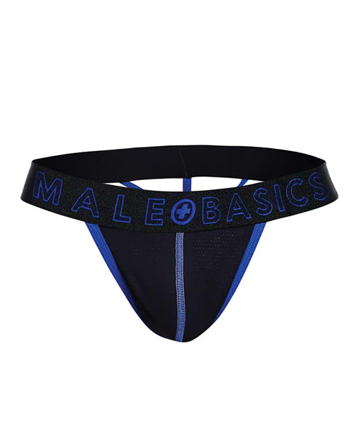 Male Basics Neon Thong Royal MD