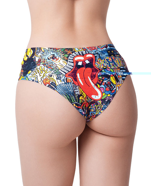 Mememe Psychotropical Trash Printed Slip MD