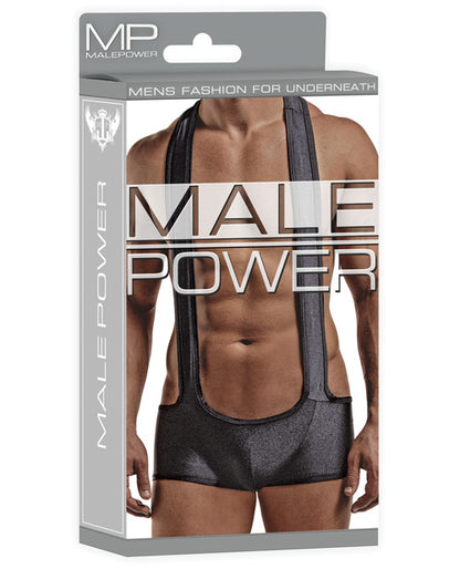 Male Power Sling Short Black S/M