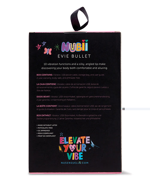 Nu Sensuelle Nubiii Evie 5 Speed Bullet - Purple