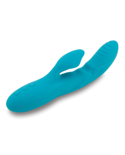 Nu Sensuelle Nubii Kiah Turbo Boost & Heating Dual Stim Rabbit - Blue