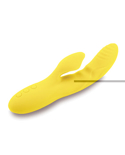 Nu Sensuelle Nubii Kiah Turbo Boost & Heating Dual Stim Rabbit - Yellow