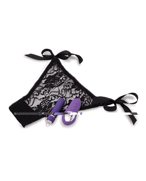 Nu Sensuelle Pleasure Panty Bullet w/Remote Control 15 Function - Purple
