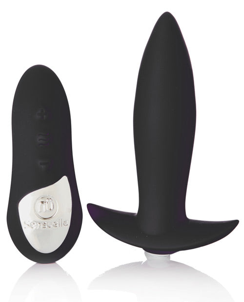 Nu Sensuelle Remote Control Rechargeable Mini Plug - Black