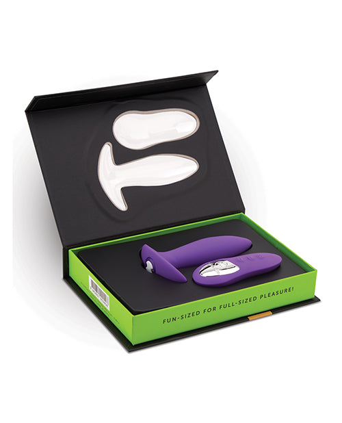 Nu Sensuelle Remote Control Rechargeable Mini Plug - Purple