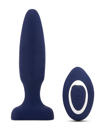 Nu Sensuelle Fino Roller Motion Plug - Navy Blue