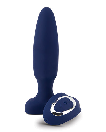 Nu Sensuelle Fino Roller Motion Plug - Navy Blue