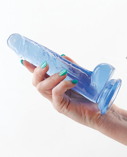 Fantasia Ballsy 6.5" Dildo - Blue