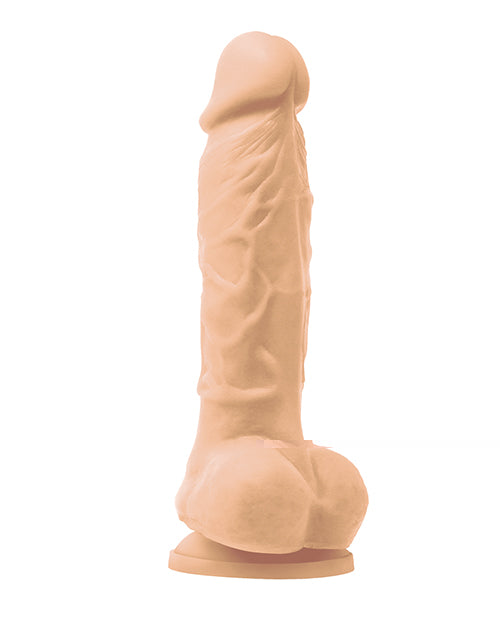 Colours Pleasures 5" Vibrating Dildo - White