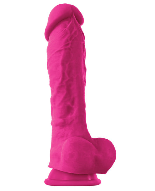 Colours Pleasures 8" Dildo w/Suction Cup - Pink