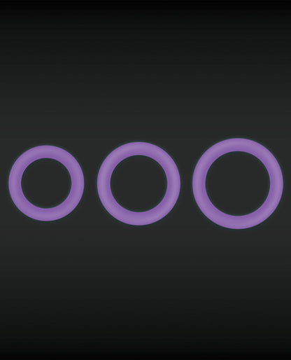 Firefly Halo Medium Cockring - Purple