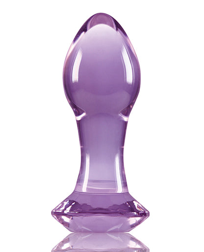 Crystal Gem Butt Plug - Purple