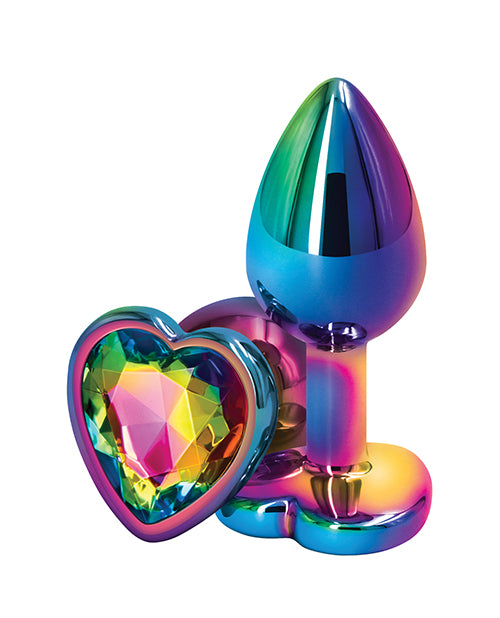 Rear Assets Multicolor Heart Small - Rainbow