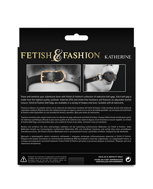 Fetish & Fashion Katherine Ball Gag - Black