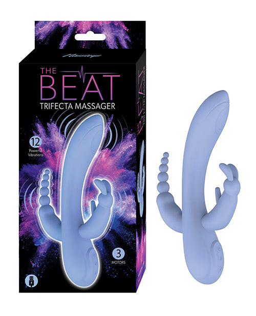 The Beat Trifecta Massager - Violet