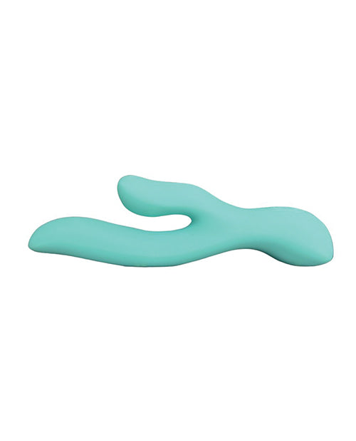 Wild Pop Vibe Molly Rabbit Dual Vibrator - Aqua