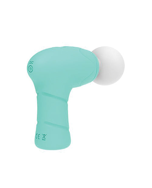 Wild Pop Vibe Pocket Purr Mini Massager - Aqua