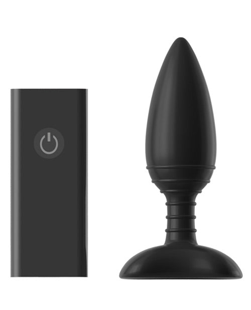 Nexus Ace Remote Control Butt Plug Small - Black