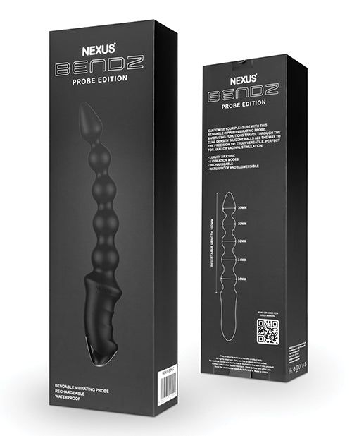 Nexus Bendz Bendable Vibrating Probe - Black