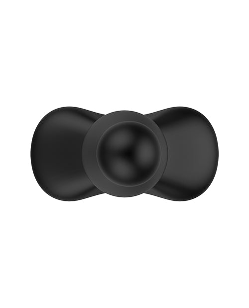 Nexus Bolster Butt Plug  w/Inflatable Tip - Black