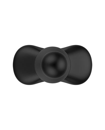 Nexus Bolster Butt Plug  w/Inflatable Tip - Black