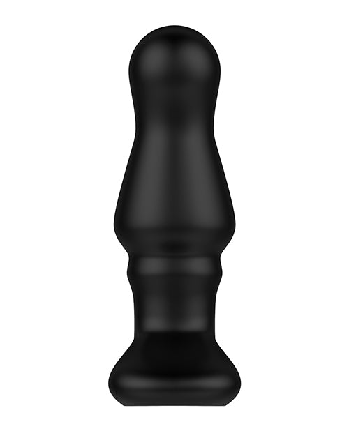 Nexus Bolster Butt Plug  w/Inflatable Tip - Black