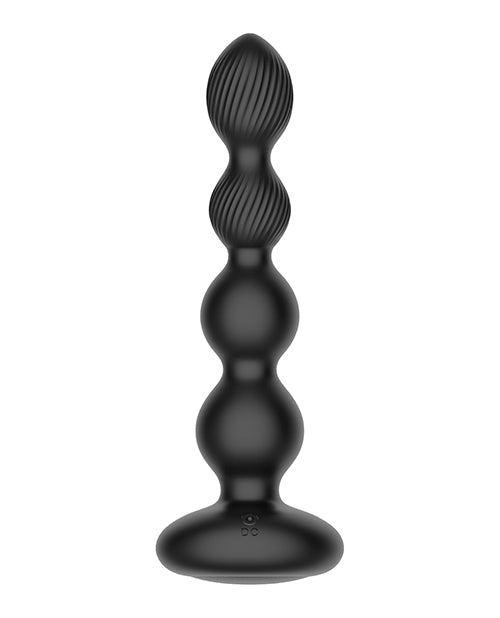 Nexus Tornado Probe Rotating & Vibrating Butt Plug - Black