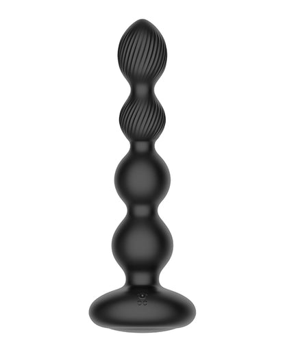 Nexus Tornado Probe Rotating & Vibrating Butt Plug - Black