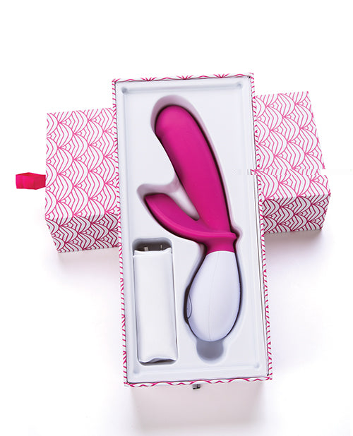 OhMiBod Lovelife Snuggle Dual Stimulation Vibe - Pink