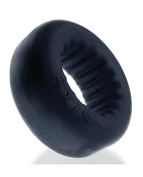 Oxballs  Axis Rib Griphold Cockring - Black Ice