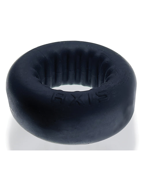 Oxballs  Axis Rib Griphold Cockring - Black Ice