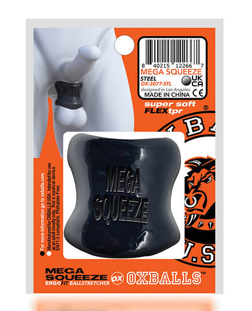 Oxballs  Mega Squeeze Ergofit Ballstretcher - Black