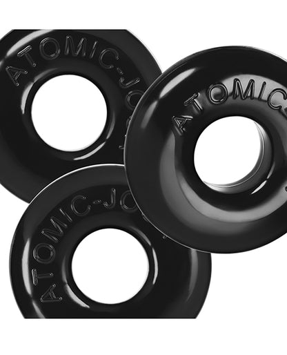 Oxballs Ringer Max 3 Pack Cockrings - Black