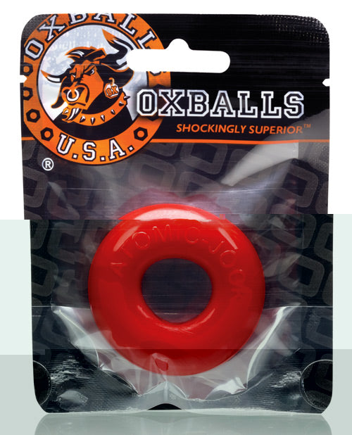 Oxballs DO-NUT-2 Cock Ring - Red