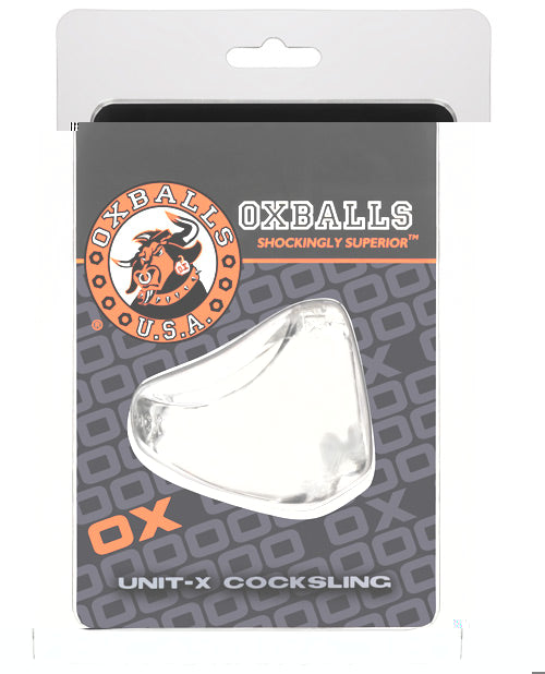 Oxballs Unit X Cock Sling - Clear