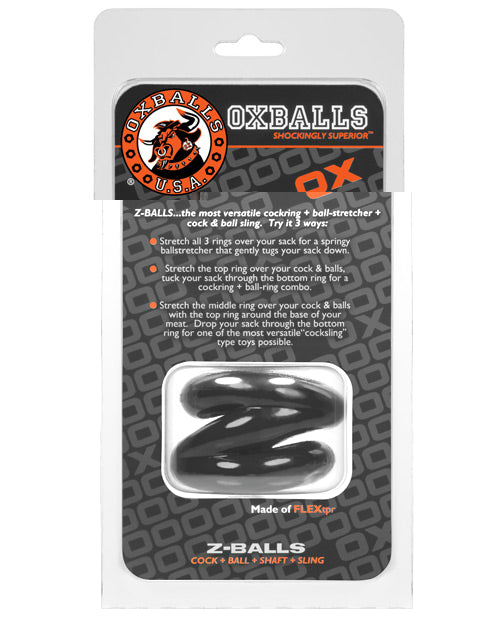 Oxballs Z Balls Ballstretcher - Black