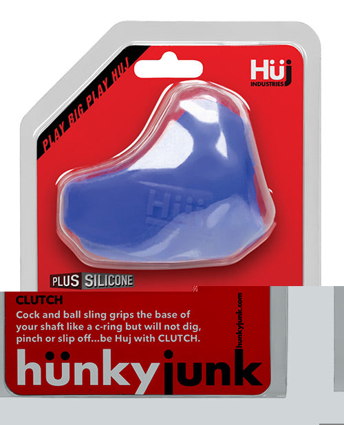 Hunky Junk Clutch Cock & Ball Sling - Cobalt