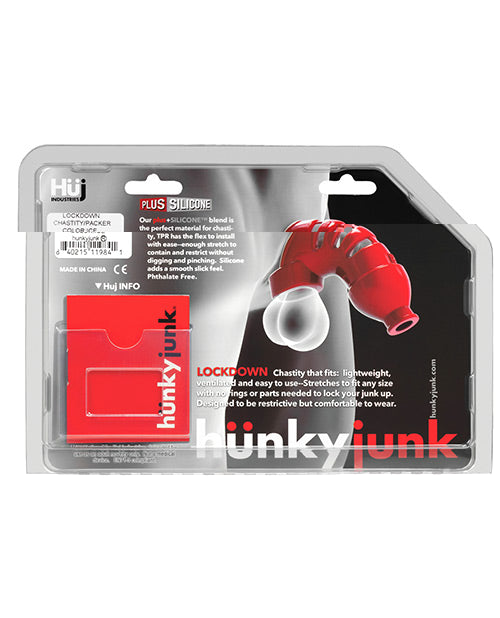 Hunky Junk Lockdown Chastity - Cobalt