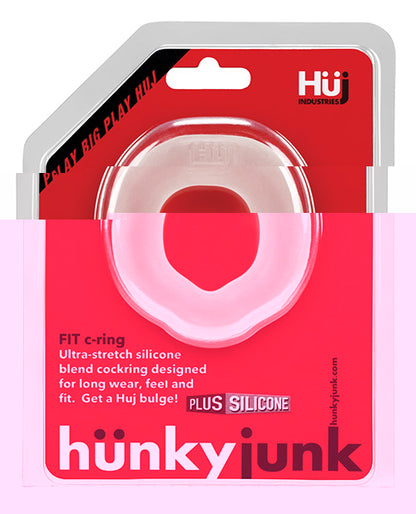 Hunky Junk Fit Ergo C Ring - Ice